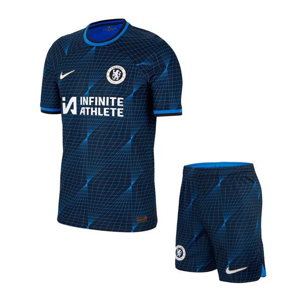 Camiseta Chelsea Replica Segunda Ropa Niño 2023/24